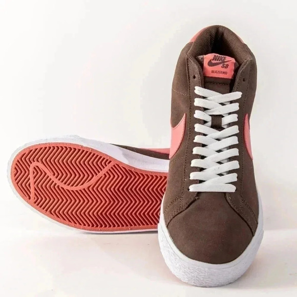 Nike SB - Zoom Blazer Mid (Brown/Adobe) Size 11 - Picture 2 of 4
